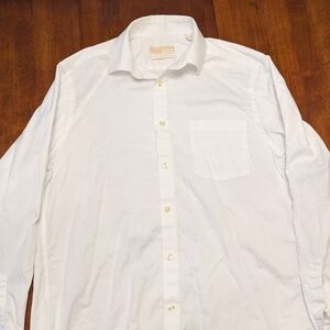 Michael Kors Classic White Men's Shirt